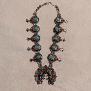 Squash Blossom necklace.